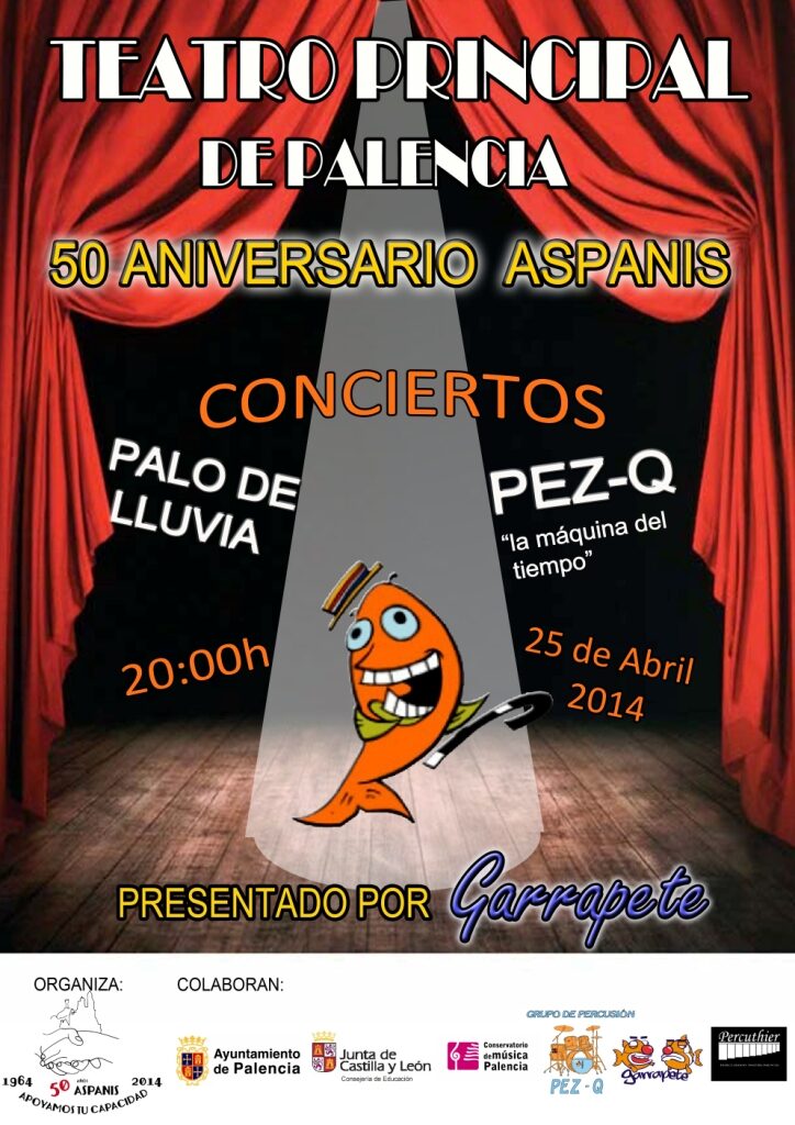 Aspanis celebra este viernes 25 de abril un concierto con motivo de su 50 aniversario