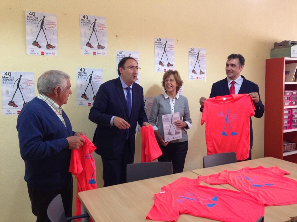 Visita del Alcalde de Palencia