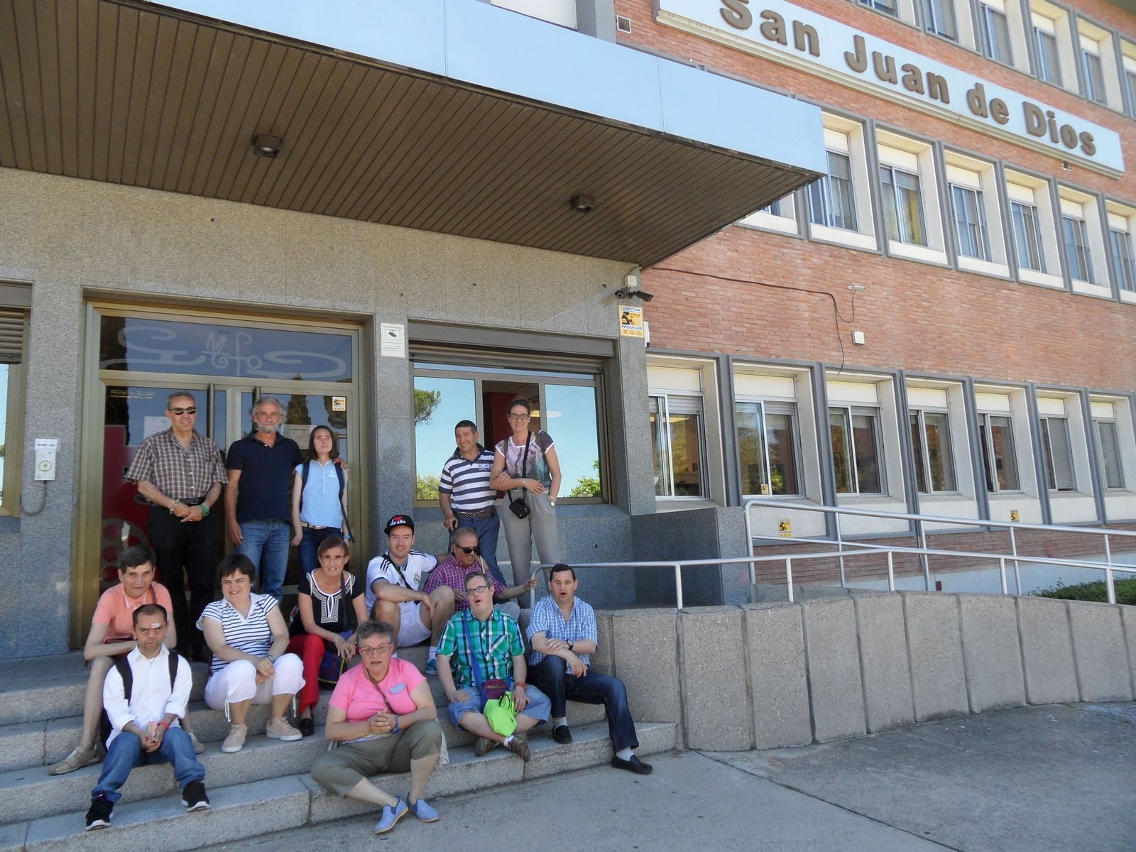 Visita de usuarios del C.O al centro de San Juan de Dios de Valladolid