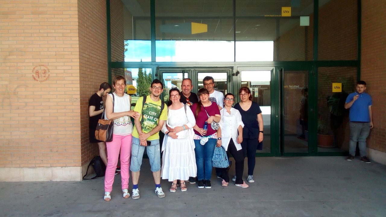 Encuentro de personas con discapacidad de Castilla y León, dentro del programa de Ciudadanía activa de Plena Inclusión