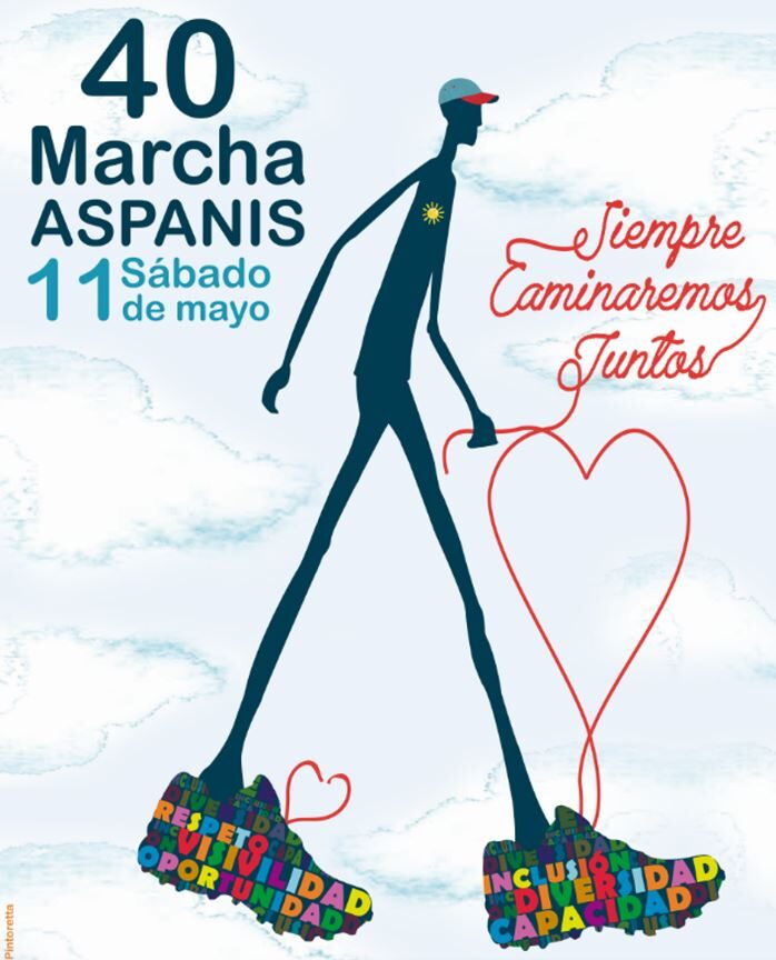 Huellas de futuro en la 40 Marcha ASPANIS