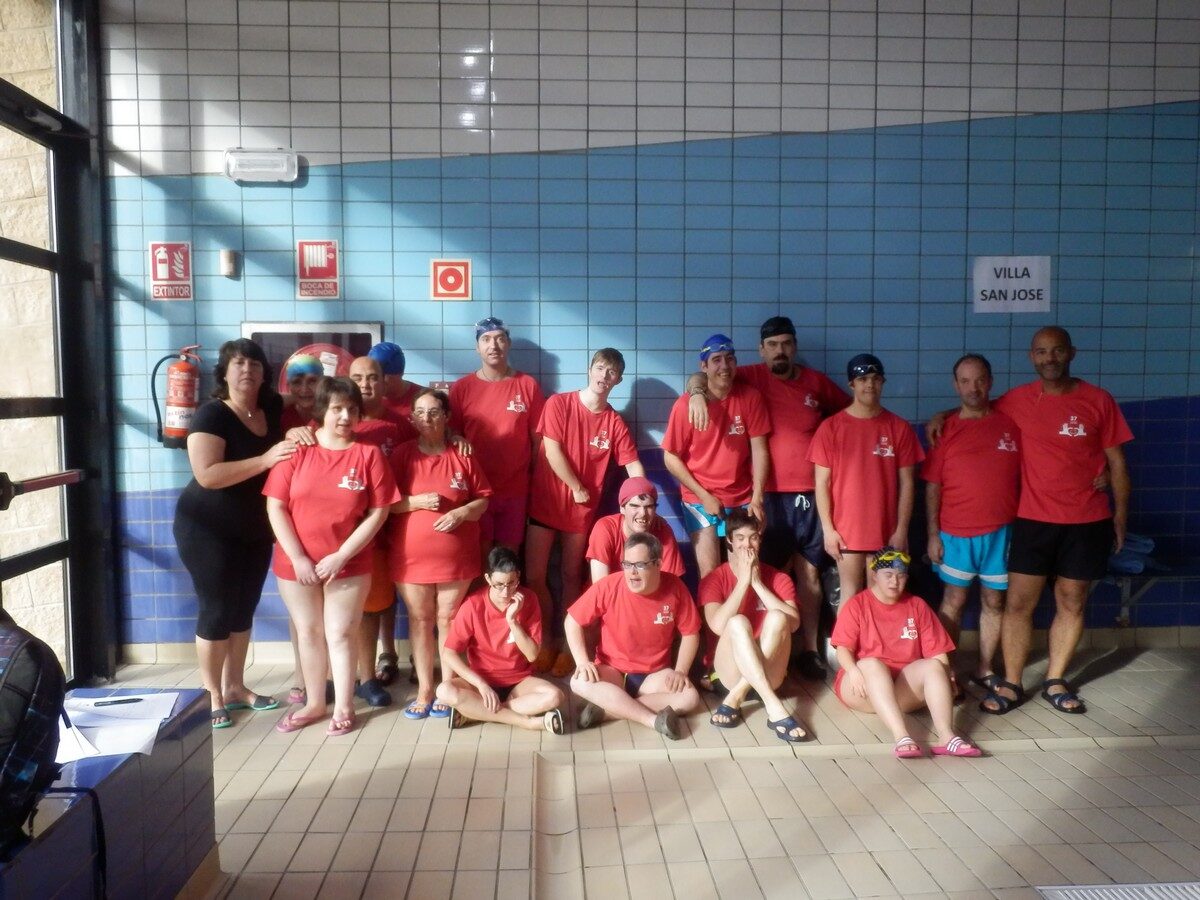 Encuentro de natación para personas con discapacidad intelectual