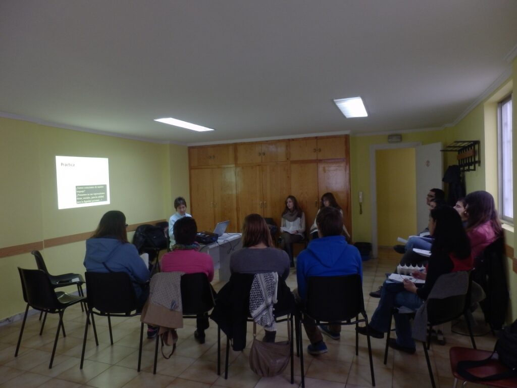Formación de voluntarios