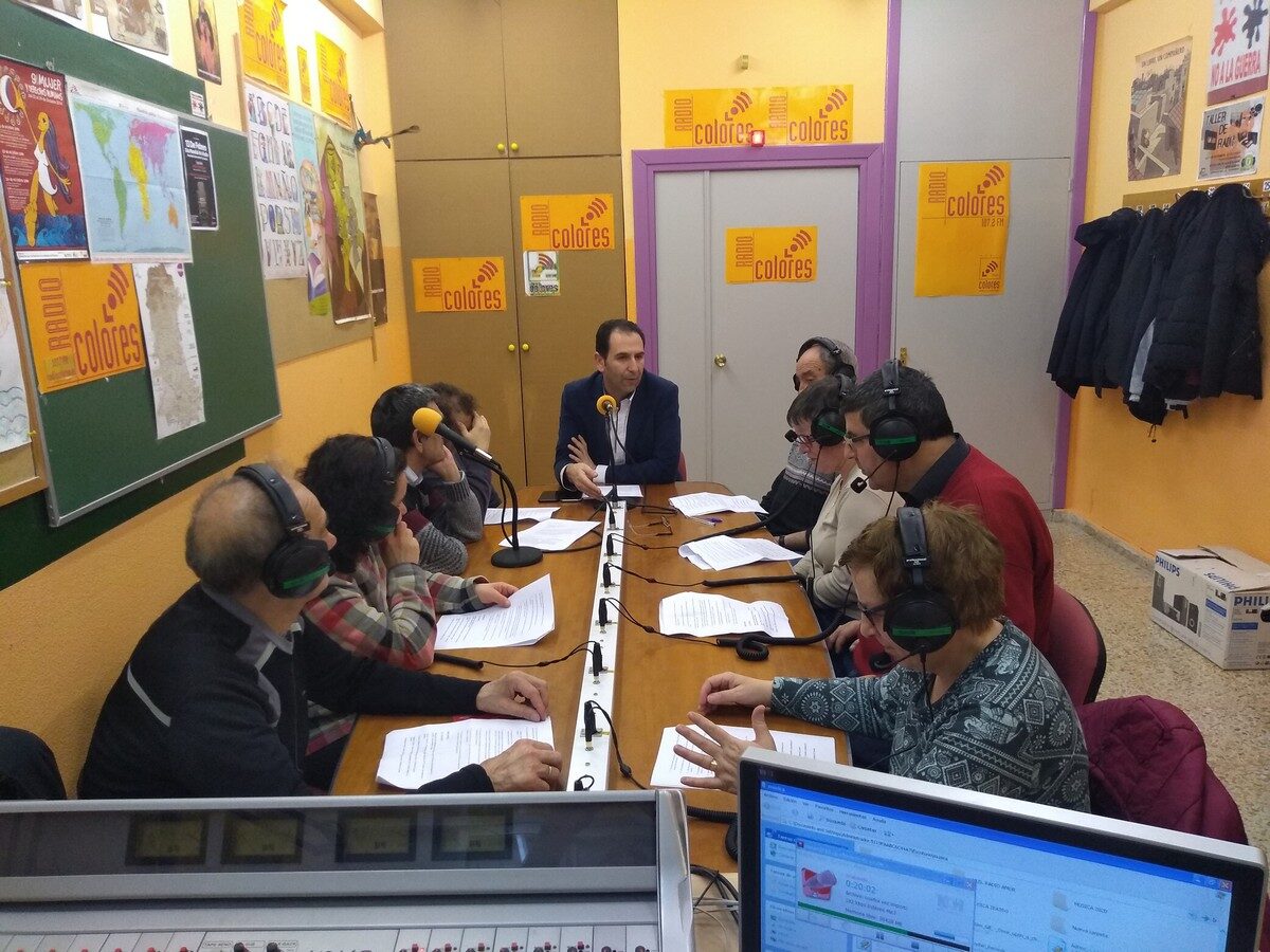 Entrevista en Radio colores al alcalde de Palencia