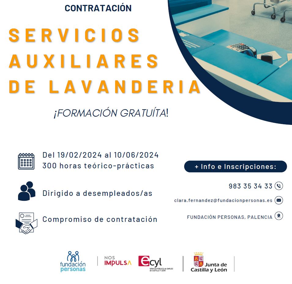 Servicios auxiliares de lavandería